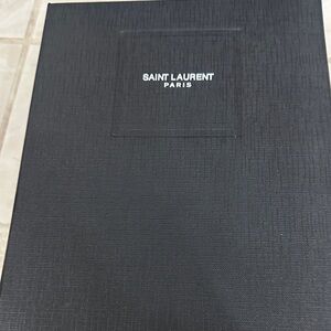 Saint Laurent Textured Black Box